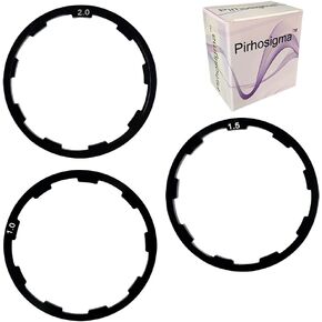 Bicycle Flywheel Washer Spacer Cassette Headset Gasket Hub Bottom Bracket Bike Cycling Flywheel Axle for MTB Road Bike 1mm 1.5mm 2mm (3 pcs)