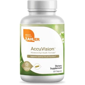 Zahler AccuVision, Advanced Eye Health Formula, 120 Capsules