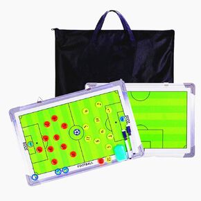 Soccer Coaching Tactical Board, Portable Magnetic Football Coach Blackboard Futsal Tactics Strategy Board - Sport Gift Training Assistant Equipment KIt with Player Markers, Pen and Eraser