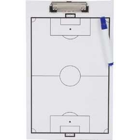 Trademark Innovations Soccer Clipboard - Erasable White Board - Great for Coaches