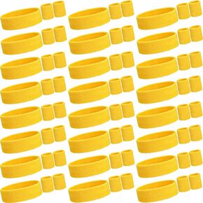 72 Pcs Neon Sweatbands Set 24 Pcs Athletic Headband 48 Pcs Tennis Gymnastics Wristbands International Countries Sports Games Competitions for Men Women Party Supplies
