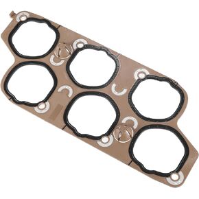 uxcell Lower Intake Manifold Gasket Engine Intake Manifold Seal for Chevrolet Malibu 3.6L 2011-2012 for Cadillac SRX 2.8L 2010-2011 No.12603028