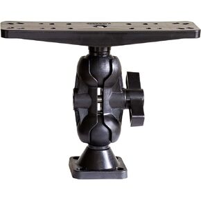 Scotty 173 2-1/4" Ball Mount with Fish Finder/Chart Plotter Plate