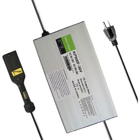 36V 18A Battery Charger for EZGO EZ-GO TXT 96-Up Golf Cart, Powerwise Style D-Plug