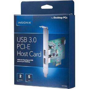 INSIGNIA NS-PCIEC8 2-Port USB 3.0 PCI Express Host Card