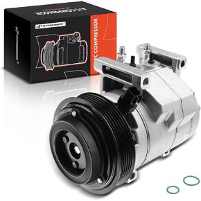 A-Premium Air Conditioner AC Compressor with Clutch Compatible with Jeep Grand Cherokee 2011-2016 & Dodge Charger 2011-2013, Durango 2011-2015, Challenger 2011-2014 & Chrysler 300 2011-2013, 3.0L 3.6L