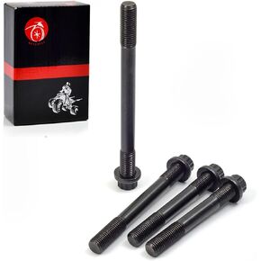 Cylinder Head Studs Nut Kit Stronger Heavy Duty for Honda Sportrax 400 TRX400EX 400EX TRX400X 400X 1999-2014