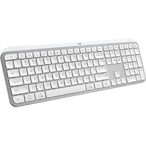 Logitech MX Keys S Wireless Keyboard, Low Profile, Quiet Typing, Backlighting, Bluetooth, USB C Rechargeable - Graphite (Renewed)