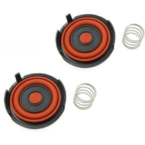 25198874 55573746 PCV Valve Cover Repair Kit Valve Cap with Membrane (2PCS) for Buick/Cadillac/Chevrolet Models