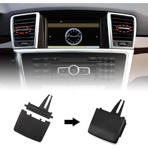 Moonlinks Compatible with Mercedes Benz Air Vent Outlet Tabs, Front Center Row Air Vent Clip Tab Replacement for W166 ML Class 2012-2015 GLE Class 2016-2019 X166 GL Class 2013-2016 GLS Class 2017-2019