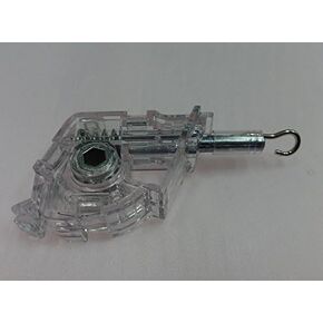 Heavy Duty Low Profile Wand Tilter for 2" Horizontal Blinds, Hexagon Shaped Gear/Hook Connection (2 Qty)