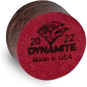 Tiger Dynamite Laminated Billiard Pool CUE TIP 1 pc - Hard - 13 or 14 mm