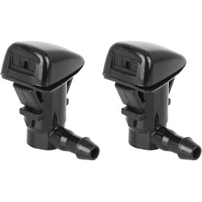 X AUTOHAUX 2pcs 85381-04030 Windshield Washer Nozzle Sprayer Single Hole Replacement for Toyota Tacoma 1995-1997 2000-2004