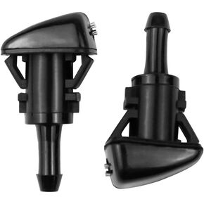 Direct Replacemnt Adjustable Windshield Washer Nozzle Mist Spray Type for 2002-2004 Oldsmobile Bravada, 2002-2009 GMC Envoy, 2002-2009 Chevrolet Trailblazer, Replace OE for 15878745