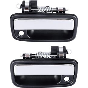 LCWRGS 2Pcs Exterior Door Handles Front Driver & Passenger Side Replacement for Toyota Tacoma 1995 1996 1997 1998 1999 2000 2001 2002 2003 2004, Toyota Hilux 2004-2012, Replaces# 769MX, 768MX