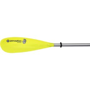 Perception Hi Five Kids Kayak Paddle | 2-Piece Aluminum Shaft | Fiberglass/Poly Blade | 190cm