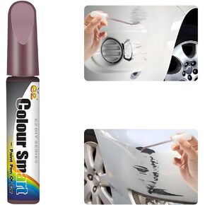 Touch Up Paint for Car, Two-In-One Fill Paint Pen for Automotive Minor Scratch Repair, Quick And Easy Waterproof Auto Scratch Remover Pen 0.4 oz (Silver)