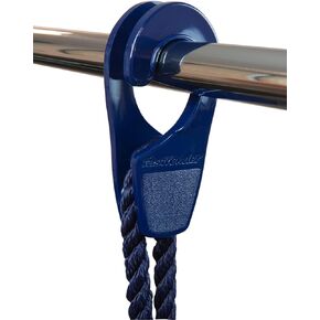 – 25 Blue - The Original Single Handed Boat Fender Hanger - Made from UV Resistant Plastic - Sold in Pairs…
