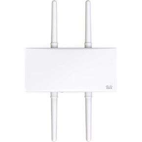 Cisco Meraki MR76 Wi-Fi 6 Outdoor/Industrial Access Point w/External Antennas Bluetooth Radios and 5YR License and Support (MR76-HW+LIC-ENT-5YR)