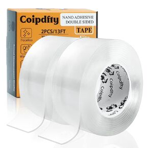 Double Sided Tape for Walls Removable Poster Tape Mount Tape Heavy Duty Sticky Tape for Wall Hanging Adhesive Tape