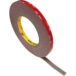 شريط مزدوج الجوانب 3M شديد التحمل، طول 10 أقدام، عرض 0.39 بوصة، شريط إسفنجي مقاوم للماء، لأضواء الشريط LED، ديكور المكتب، ديكور المنزل، ديكور السيارة in Kuwait