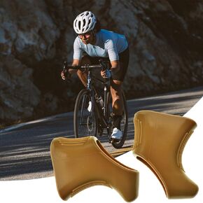 Brake Lever Hoods Compatible with Campagnolo Nuovo/Super Record Set of 1,1 Pair,Road Bike,Bike Shifter Lever Cover Rubber Bike Accessory,Brown in Kuwait