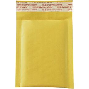 30pcs 3.5x5 Inch Small Padded Envelopes Kraft Bubble Mailers Self Seal Shipping Envelopes Bags