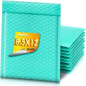 Purple Bubble Mailers 4x8 Inch 50 Pack, Cushioning Self Sealing Padded Envelopes, Waterproof Padded Mailers, Strong Adhesive Bubble Shipping Envelopes for Jewelry- Usable Size 4x7 Inch