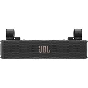 JBL RallyBar - مكبر صوت بلوتوث عالمي للمركبات الخارجية مقاس 21 بوصة مع مضخم صوت RMS مدمج بقدرة 150 وات، وأضواء LED، ومقاوم للماء والغبار IP66، أسود