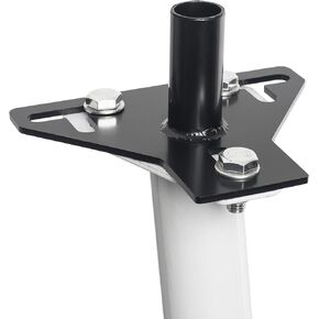 LINGMAI Universal Saddle Extender for FDX 2.0 and 3.0 Models - Adjustable Exercise Bicycle Seat Adapter - Solid Steel Welded Construction