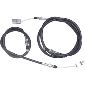 BH-Motor New Left & Right Rear Brake Cable For Kawasaki Mule 2500 2510 2520 3010 2020 4000 4010 KAF620 KAF620C KAF950A KAF620A KAF620B Replace 54005-1201 54005-1202