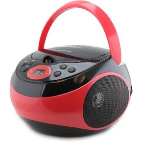 Emerson EPB-3000 Portable CD Player with AM/FM Stereo Radio, Black
