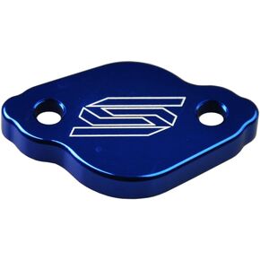 Rear Brake Reservoir fluid Cap Cover Compatible with YAMAHA 65 125 250 450 YZ YZX YZF WR WRF WRX XT TRICKER 03-24 - Blue