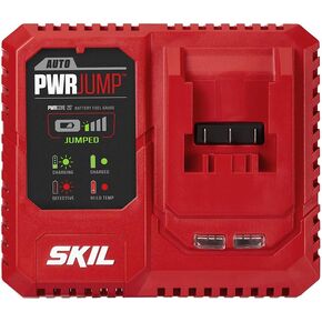 SKIL Pwrcore 20 Auto Pwrjump Charger, Tool Only - QC536001