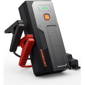 Car Jump Starter Portable, 1500A Peak Car Battery Jump Starter for Up to 7L Gas & 5.5L Diesel Engines, 12V Portable Car Battery Starter with 3 Modes LED Light, USB Quick Charge