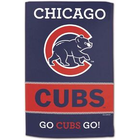Master Industries Chicago Cubs Sublimated Cotton Towel - 16" x 25"