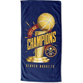 Northwest NBA Denver Nuggets 2023 NBA Champions Beach Towel, 30" x 60", Triumph