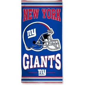 Wincraft NFL New York Giants Fiber Beach Towel, 9lb/30 x 60
