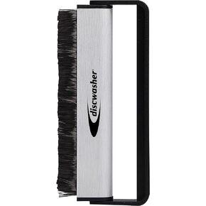 Discwasher Vinyl Record Cleaning Brush – Anti-Static, Carbon Fiber Brush. Gently Removes Dust, Dirt, Static and Fingerprints for Improved Sound Quality