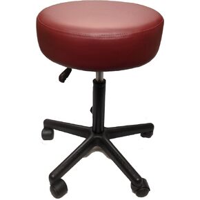 Clinical Health Services Adjustable Pneumatic Stool (Black) for Massage Tables, Examination Tables, & Physician's Office by Therabuilt (Black)