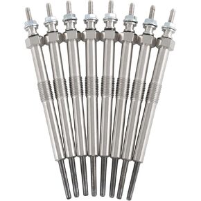 8Pcs Diesel Glow Plugs 9G Compatible with Chevy GMC 6.6L 2006-2016 Silverado 2500 3500, Savana 2500 3500, Sierra 2500 3500,Express 2500 3500 Replace# 12639701