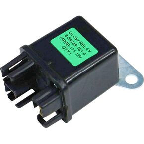 12V 8942481610 8-94248-161-0 16415-65600 Safe Relay Glow Plug for Isuzu C240 4JJ1 Engine Hitachi Excavator EX35U EX27U EX50U ZAXIS27U ZAXIS50U for Kubota