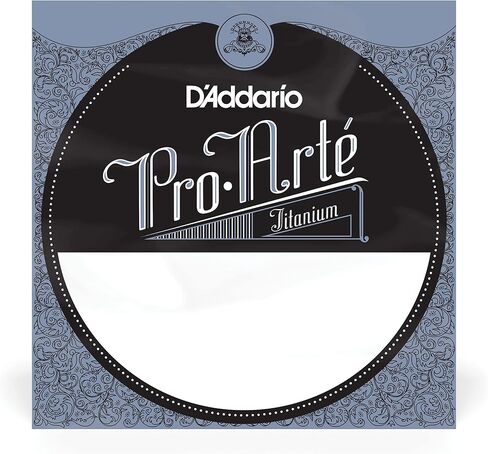D'Addario T2 Titanium Treble جيتار كلاسيكي سلسلة واحدة، توتر قوي، سلسلة ثالثة in Saudi Arabia