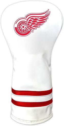 غطاء رأس نادي الجولف NHL White Vintage Driver من Team Golf، تصميم مناسب للشكل، تصميم قديم وجودة ممتازة in Kuwait