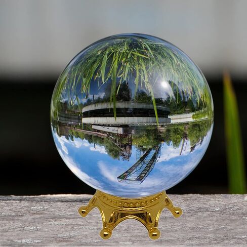 20 قطعة حامل كروي صغير على شكل تاج كريستالي للأحجار عرض حامل كروي معدني لكرة الكريستال والتنس والرخام والمجموعات 20-100 مم (20 ذهبي) in Kuwait