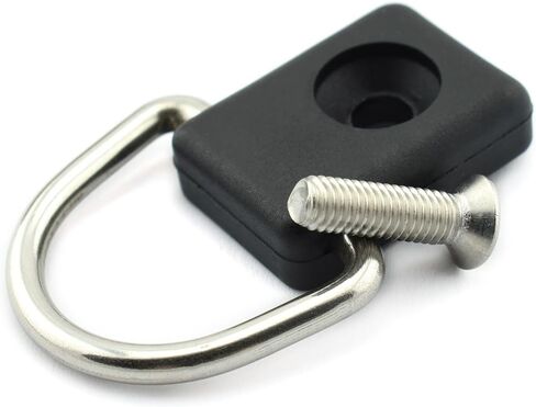 Kayak D Ring with Screw Kit Canoe Boat Fishing Rigging Sailing Camping Hardware Accessories Safety Deck Loop Mounting Tie Down Kit in Saudi Arabia