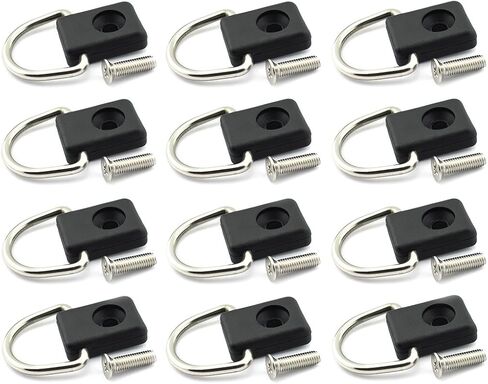 Kayak D Ring with Screw Kit Canoe Boat Fishing Rigging Sailing Camping Hardware Accessories Safety Deck Loop Mounting Tie Down Kit in Saudi Arabia