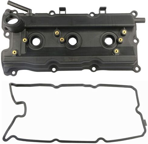 أغطية صمام المحرك يسار + يمين 13264-AM610 13264-AM600 متوافق مع Nissan 350Z G35 V6 3.5L VQ35DE 2003 2004 2005 2006 (مجموعة من 2) in Saudi Arabia