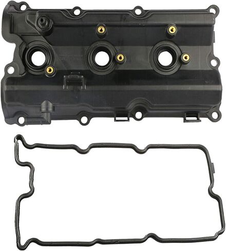 أغطية صمام المحرك يسار + يمين 13264-AM610 13264-AM600 متوافق مع Nissan 350Z G35 V6 3.5L VQ35DE 2003 2004 2005 2006 (مجموعة من 2) in Saudi Arabia