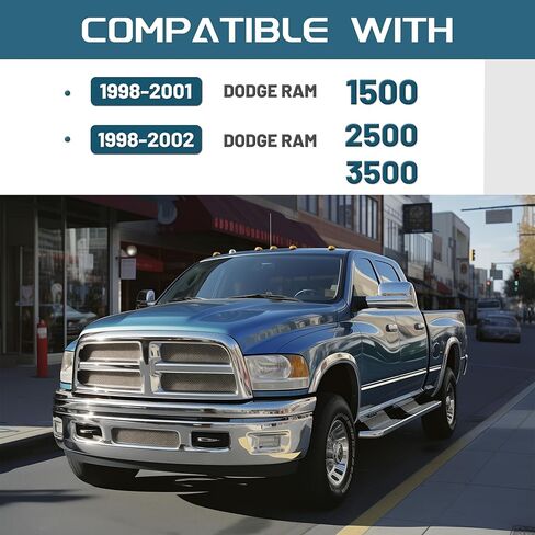 استبدال لوحة القيادة KUAFU متوافق مع 1998 1999 2000 2001 2002 دودج رام 1500 2500 3500 استبدال لوحة القيادة العلوية (رمادي داكن) in Kuwait